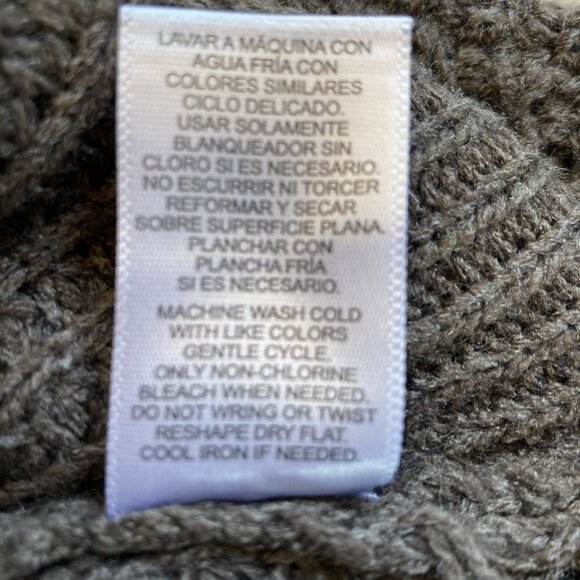 164 Daisy Fuentes Turtle Neck Sweater Large - Picture 5 of 5